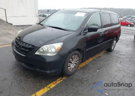 2007 Honda Odyssey Lx из США, поврежденный, VIN 5FNRL382X7B101726